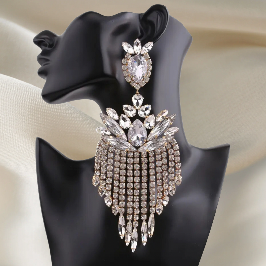 Maya Luxe Rhinestone Earrings