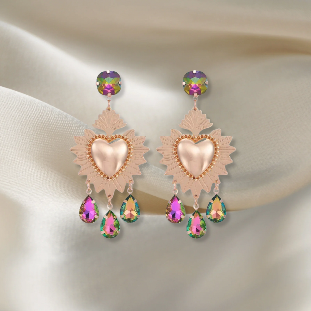 Camilla AB Heart Earrings