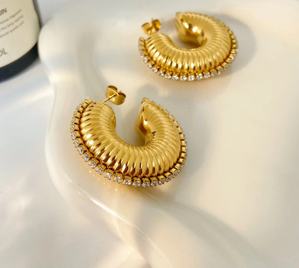 Isabella Glamour Hoops