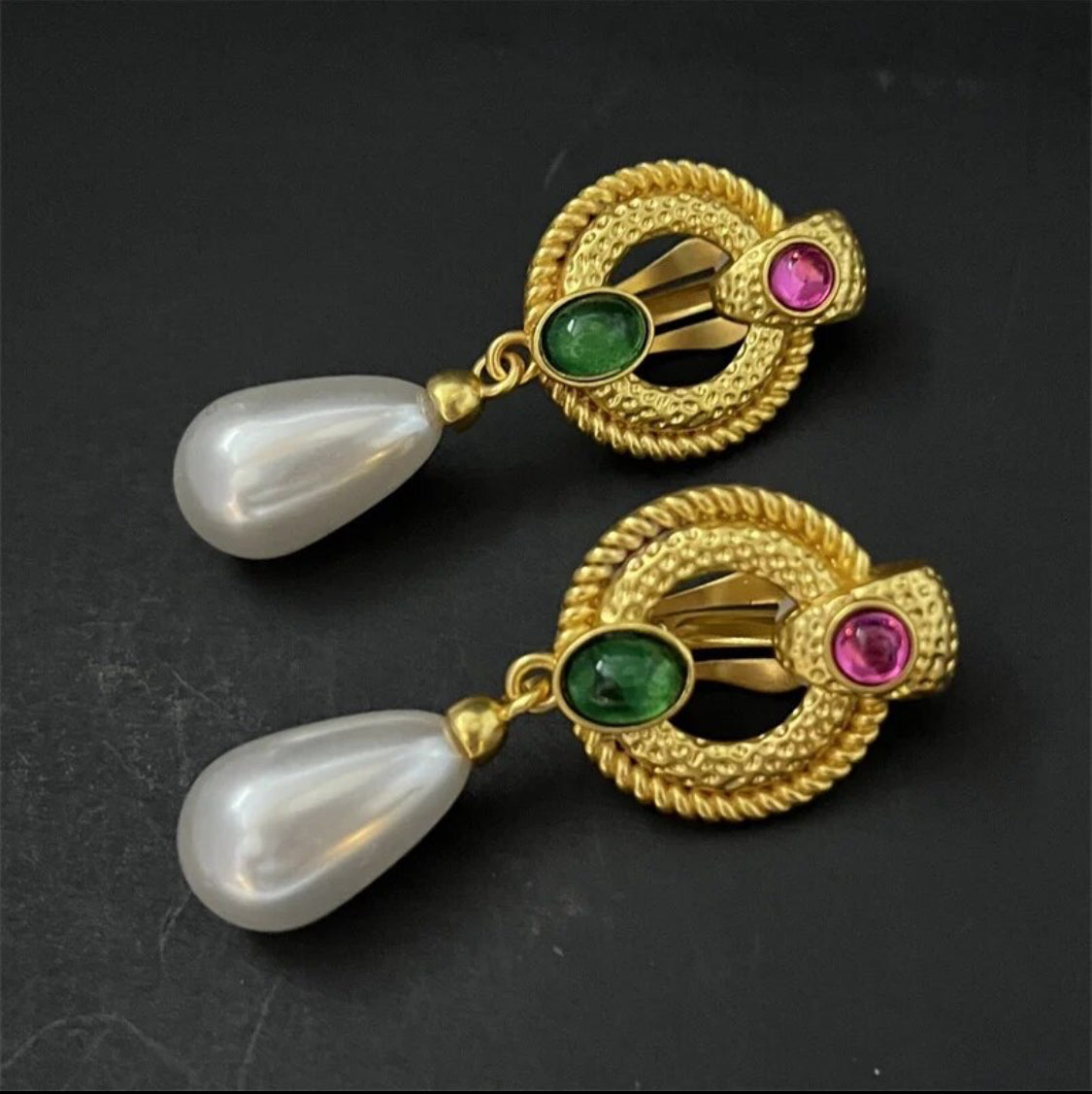 Emma Eden Pearl Earrings