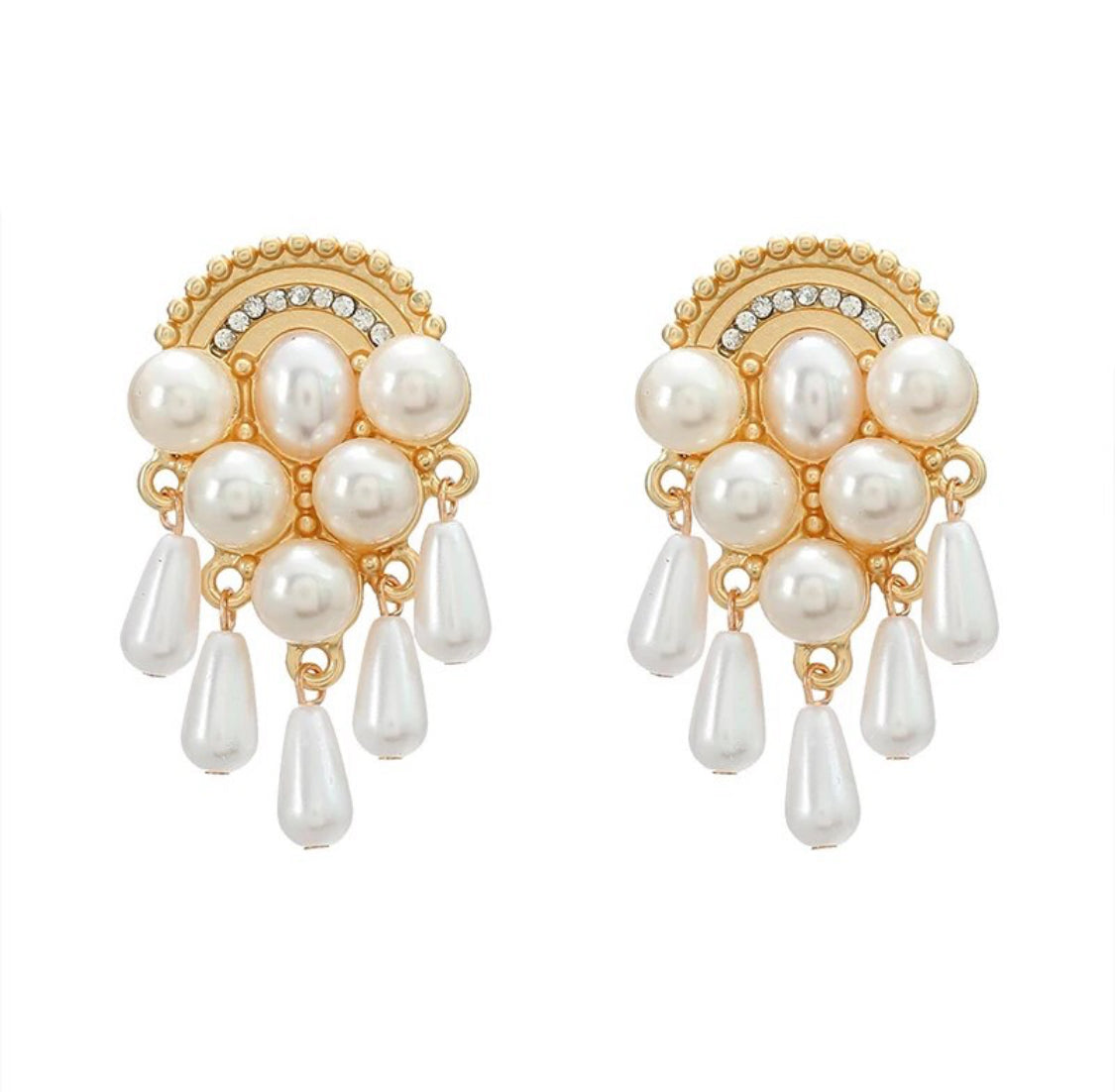 Mia Pearl Drop Earrings